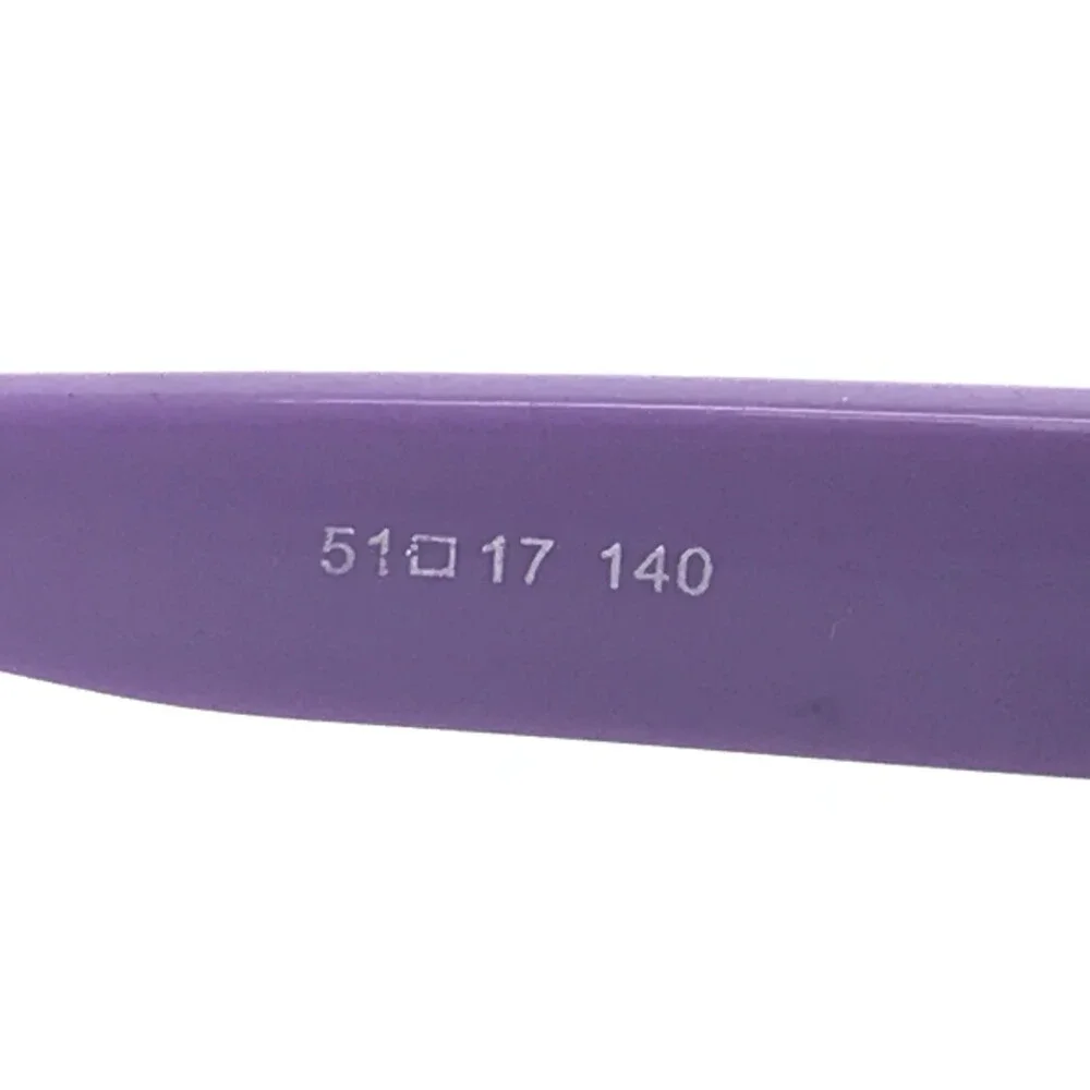 Modern Eyeglasses Frames CHILL BLACK/LILAC Rectangle Full Rim 51-17-140